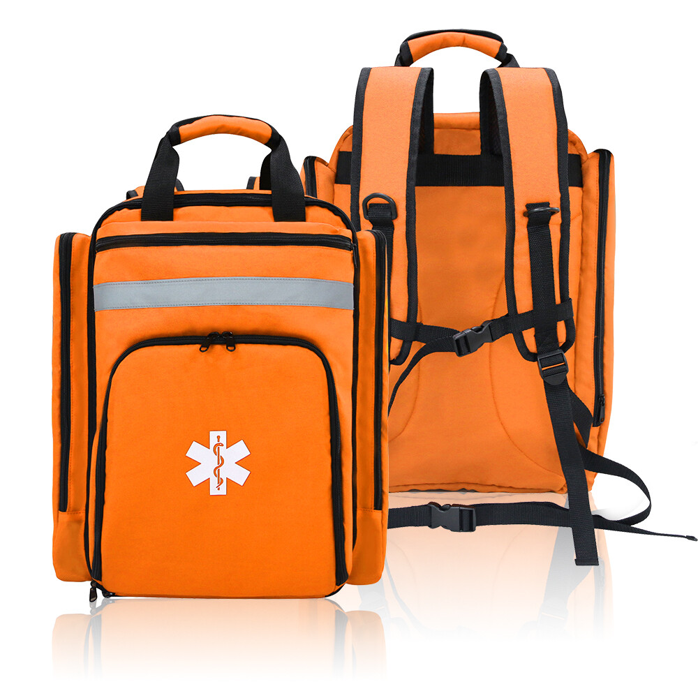 First Aid Bag Emergency Backpack Large Capacity Sorted Storage Survival
