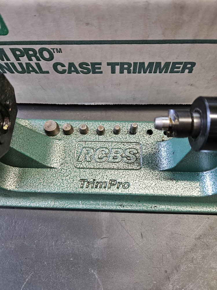 RCBS TrimPro Case Trimmer with Pilots & Deburring Tool Reloading
