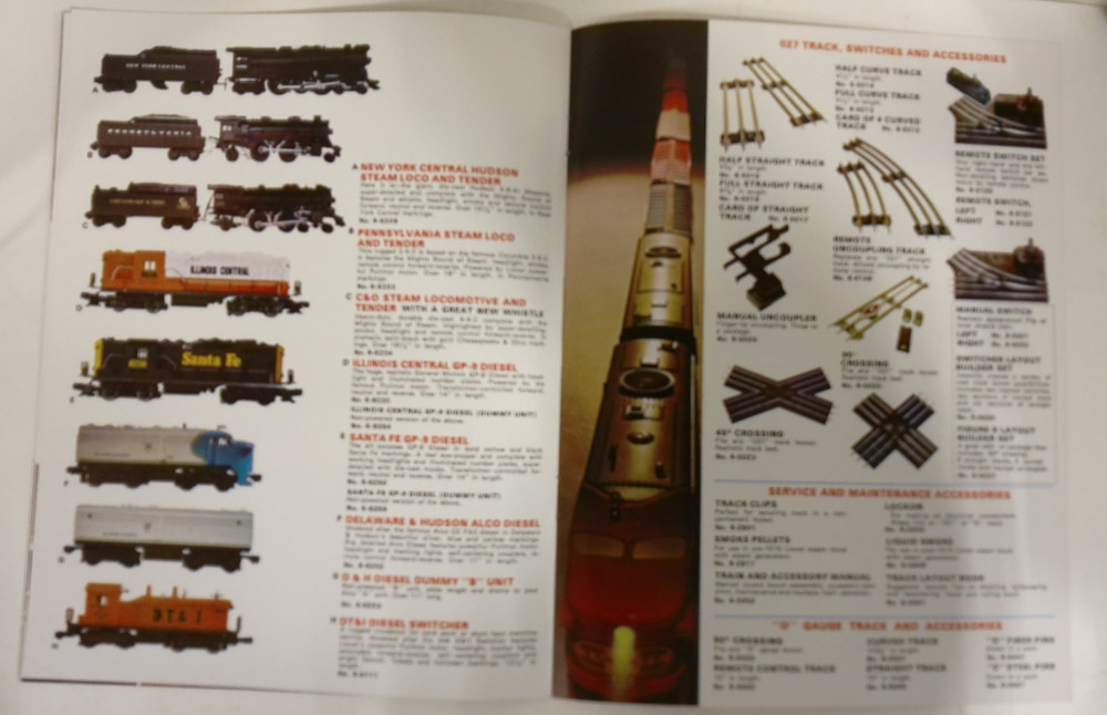 Vintage 1972 Lionel Catalog