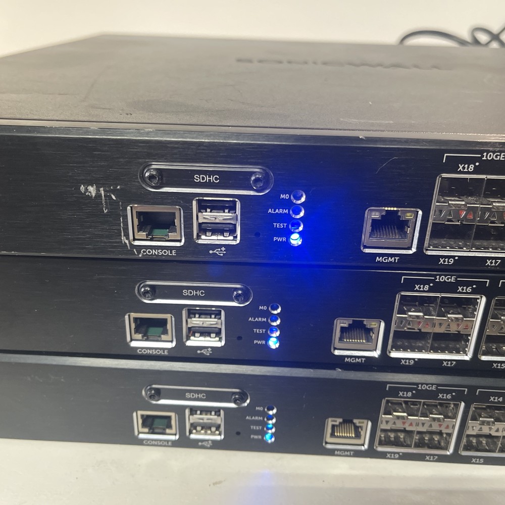 Dell SonicWALL NSA 6600 no software included