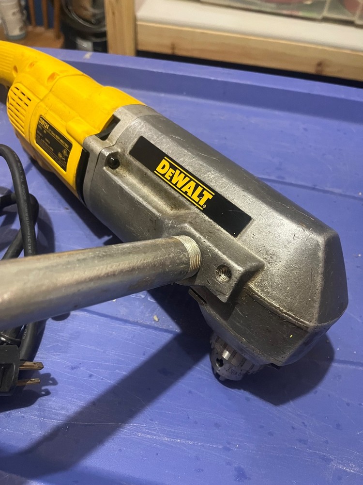 Dewalt DW124 1/2" Joist & Stud Drill Power Tool Right Angle Drill