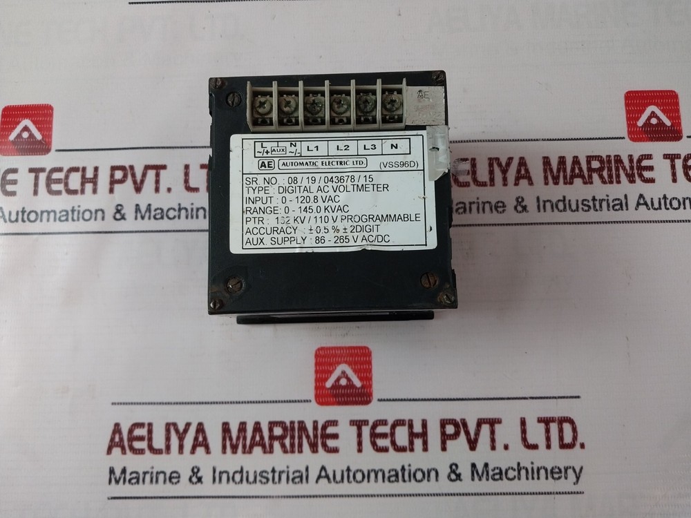 Automatic Electric Vss96d Digital Ac Voltmeter