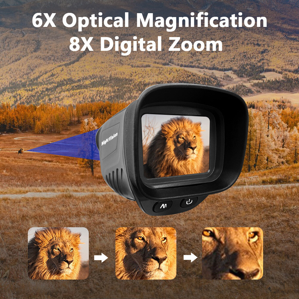Infrared Imager camera high definition imaging night vision device Black