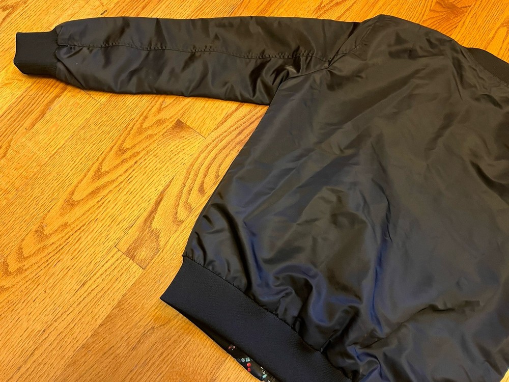APPLE WWDC 2020 BOMBER JACKET XS Black Extra Small Reversible Software iPad Apps
