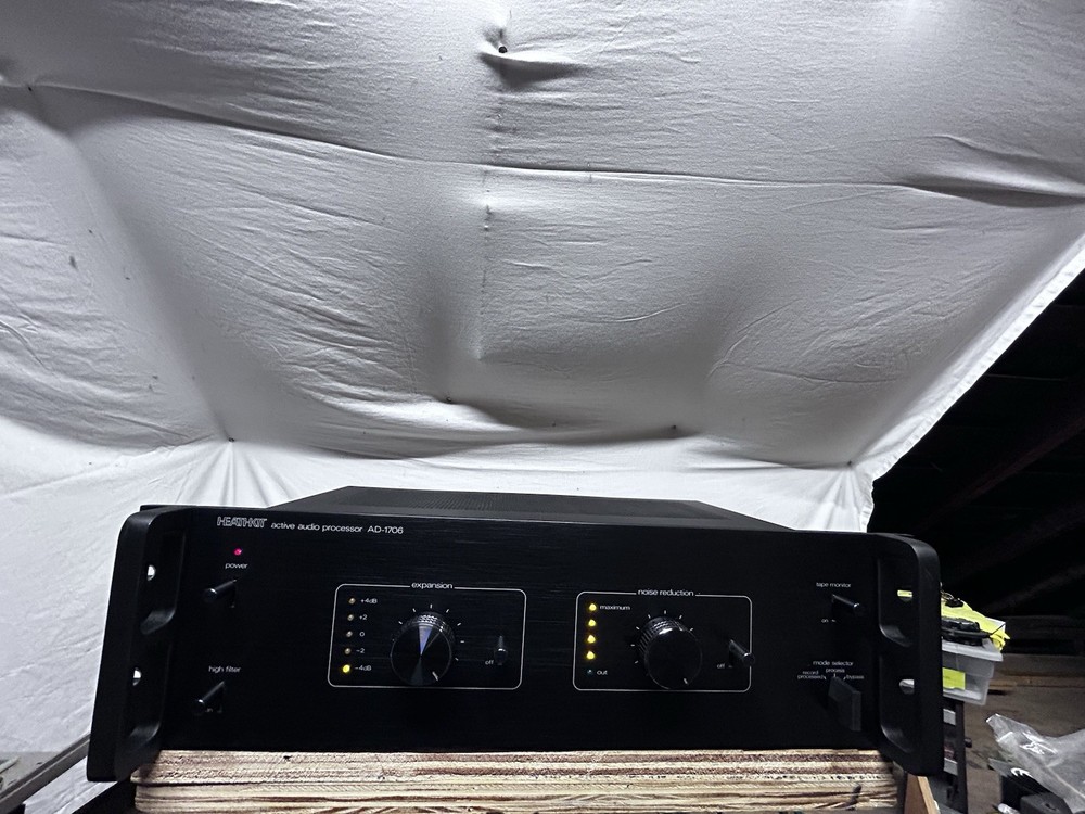 Heathkit AD-1706 Active Audio Processor. Working 2 Years Ago. PARTS/REPAIR UNIT.