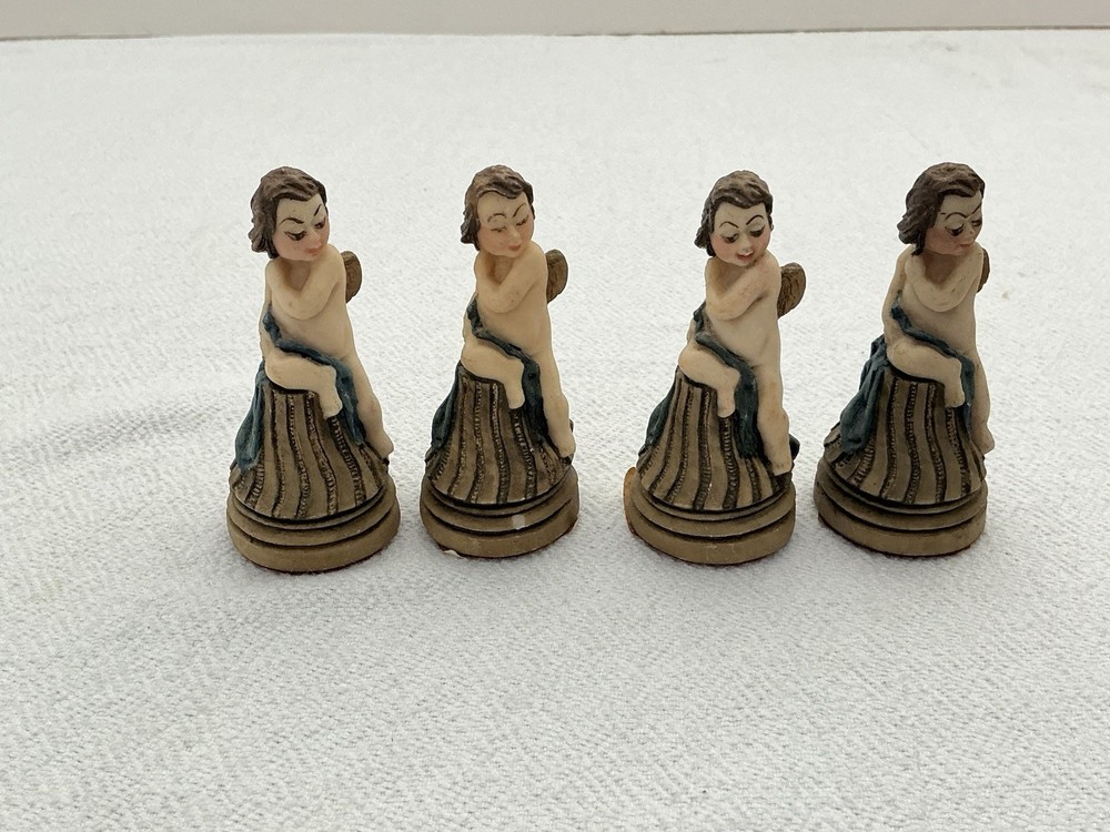 Chess Set Vintage Made In Britain