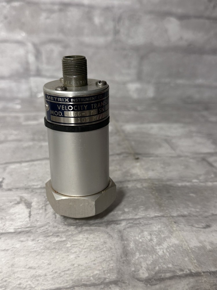 Metrix 5166-07B Velocity Transducer 105mv/ips