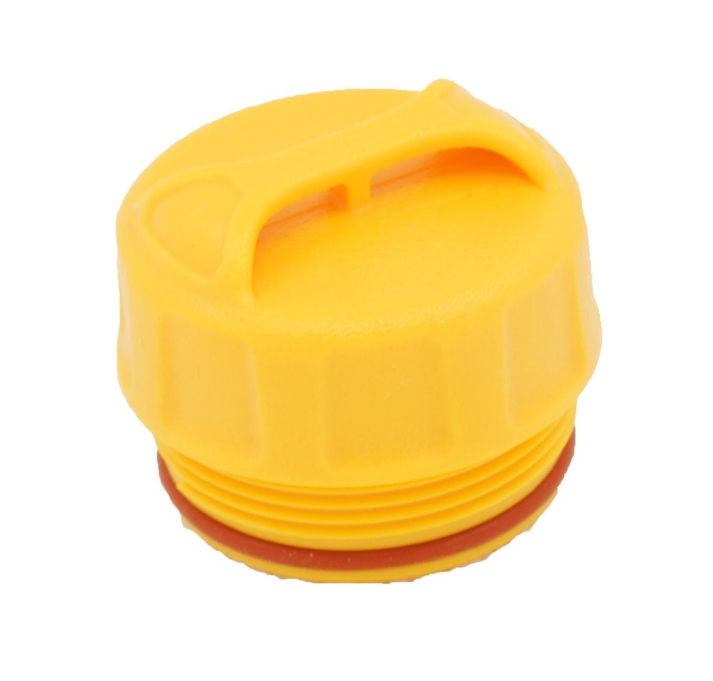 Quest Arcap End Cap with Lanyard and Attachment Loops for Pinpointer Orange