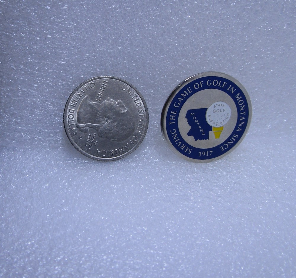 Montana State Golf Association Pin
