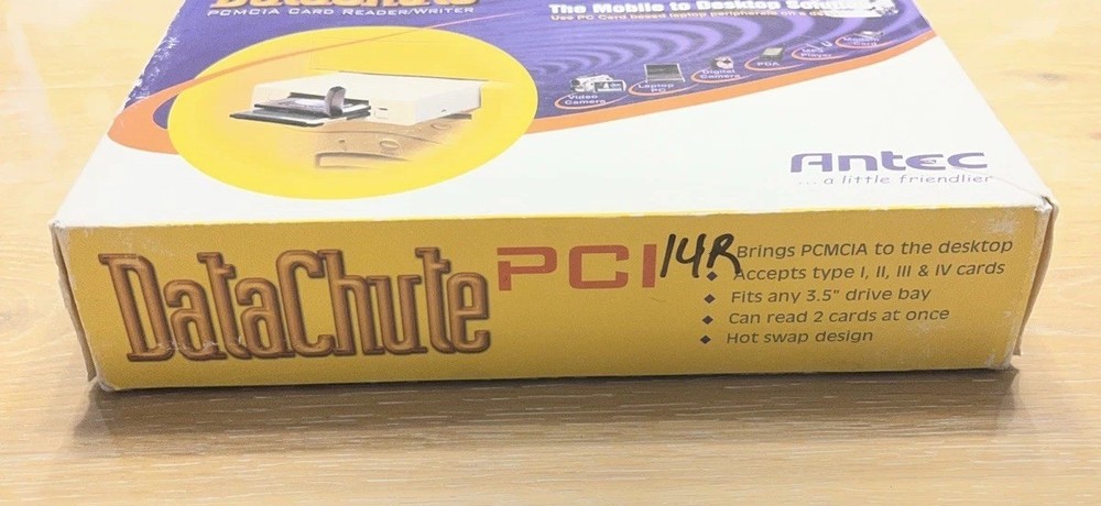 ANTEC DataChute PCMCIA Card Reader/Writer