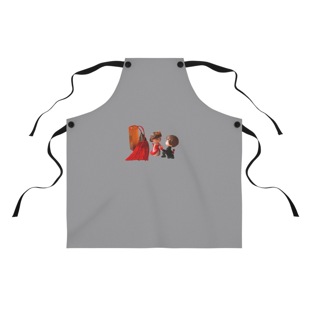Cooking Apron for Hostess, Stylish Kitchen Apron, Chef Apron