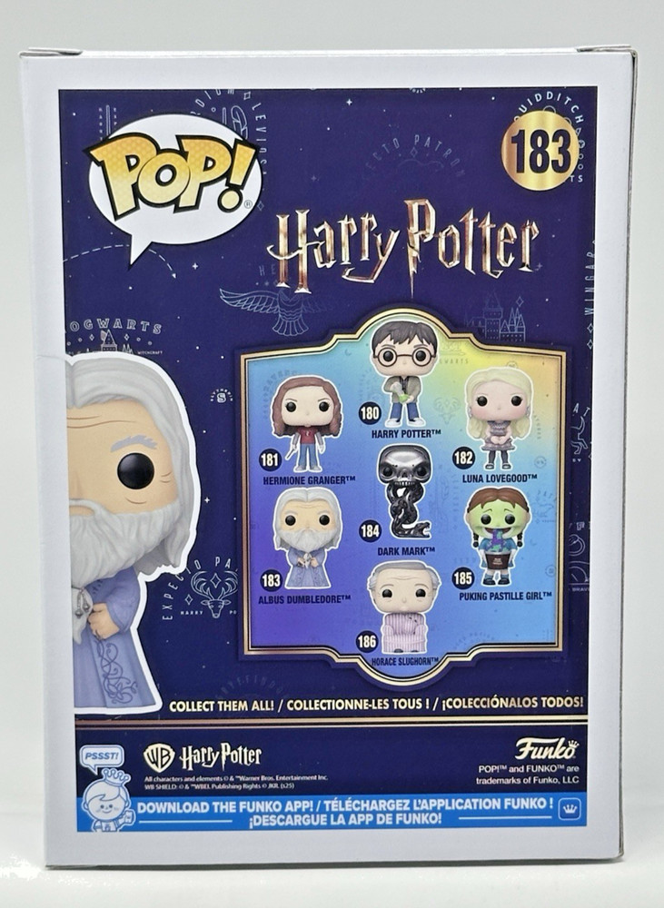 Funko Pop! Harry Potter - Albus Dumbledore #183 with Premium Protector