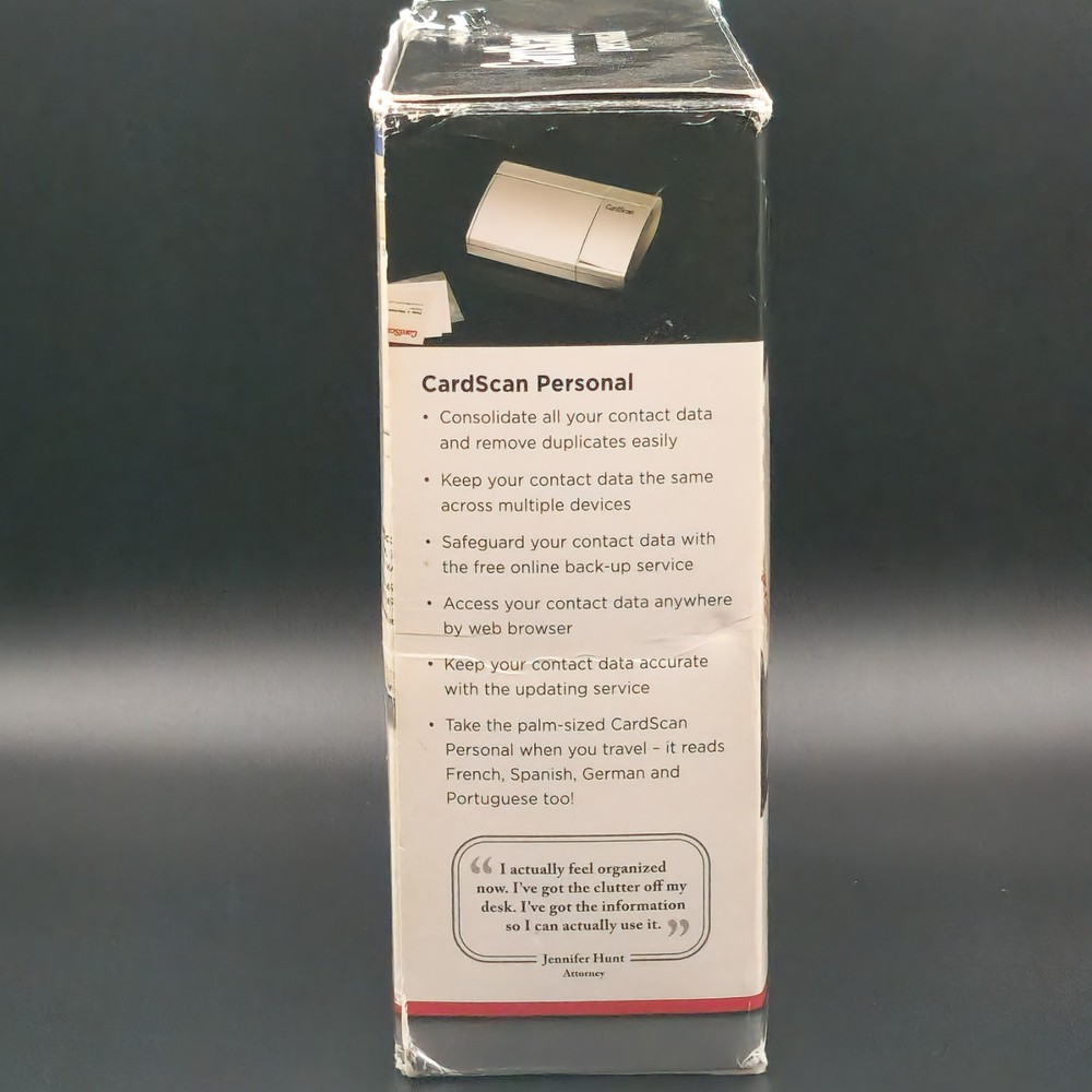 CardScan Personal V8 Pass-Through Scanner