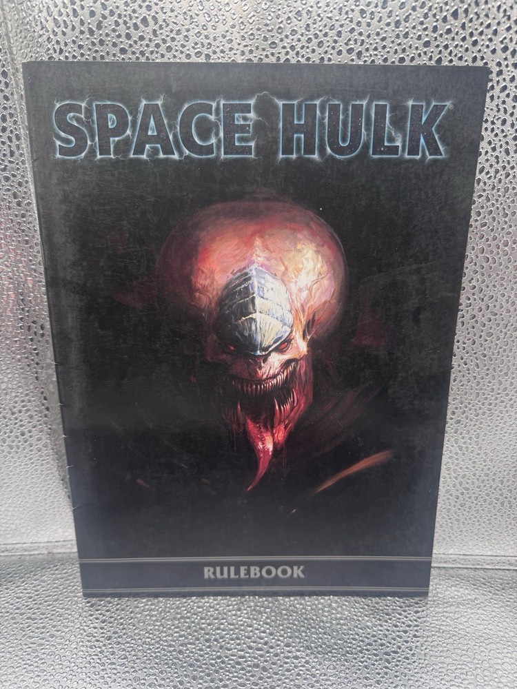Warhammer 40k Space Hulk Rulebook + Reference Sheet Complete Genestealer Book