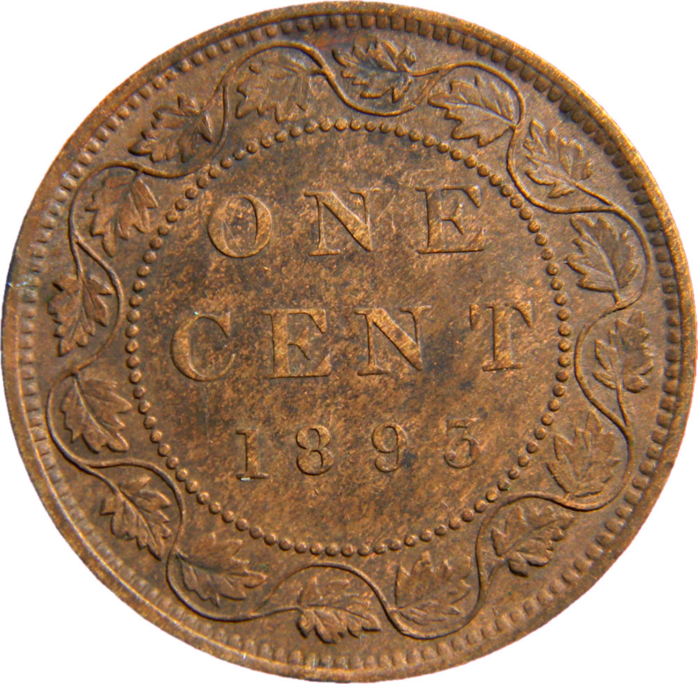 Canada 1893 One Cent (05063)