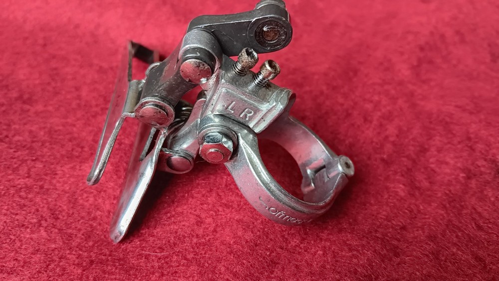 Ofmega Master front derailleur 28.6 clamp-on.
