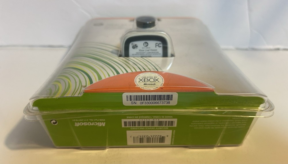 Microsoft Xbox 360 Live Vision Camera & Headset New, Sealed