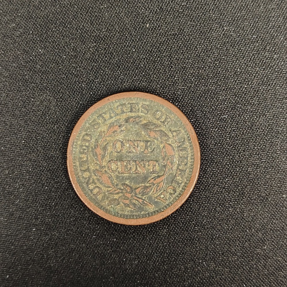 1847 Braided Hair Large Cent