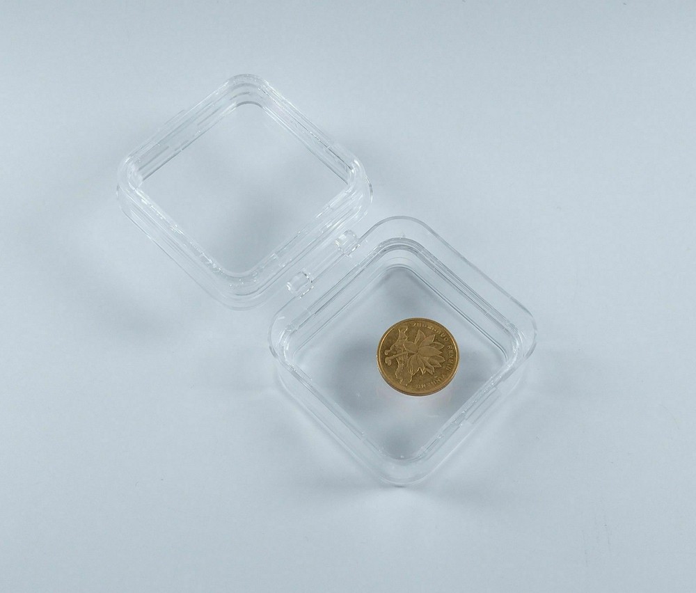 Hinged Display Box Jewelry Boxes Clear Membrane case Denture False Teeth Case