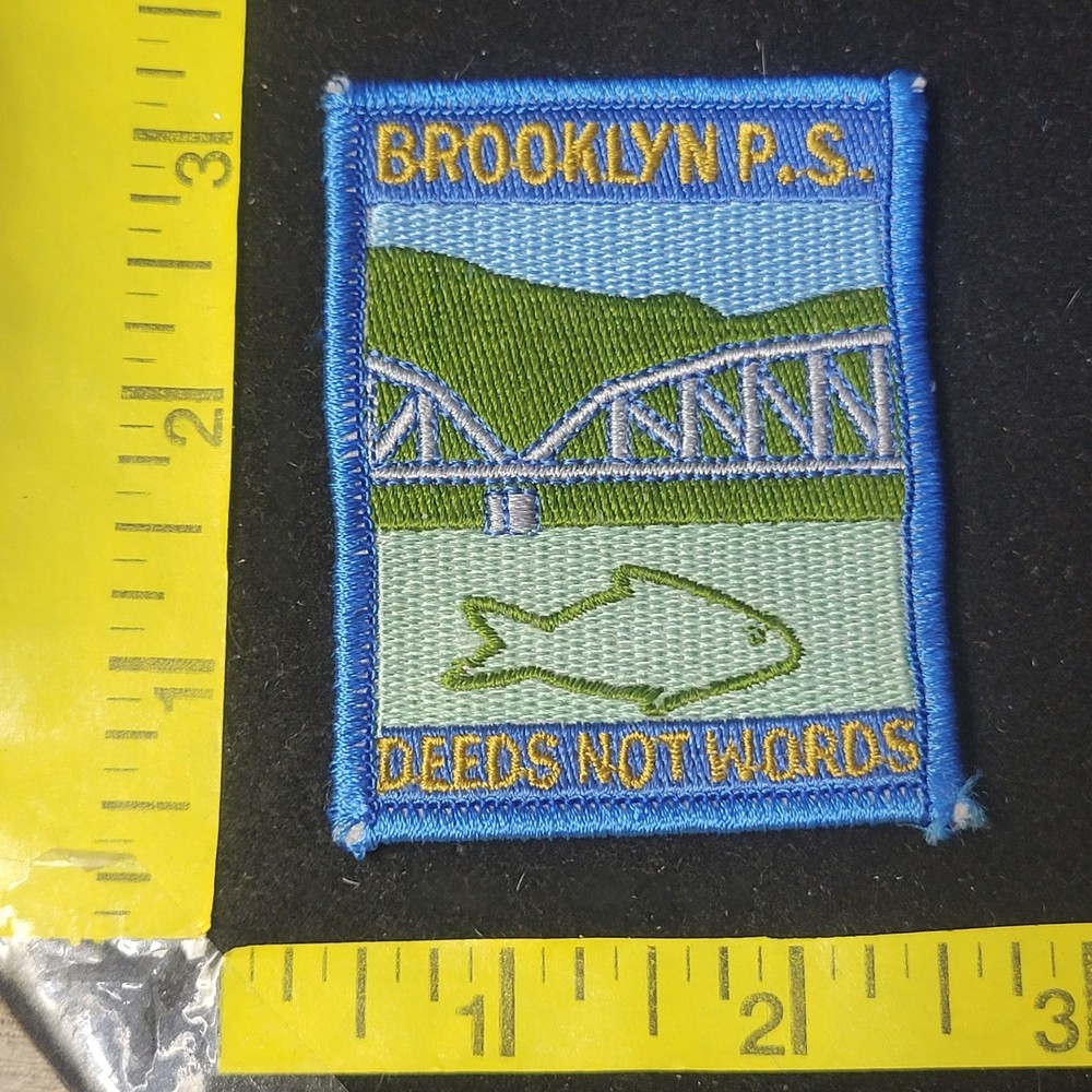 William A Kirlew Junior Academy FL Embroidered Jacket Patch Unused