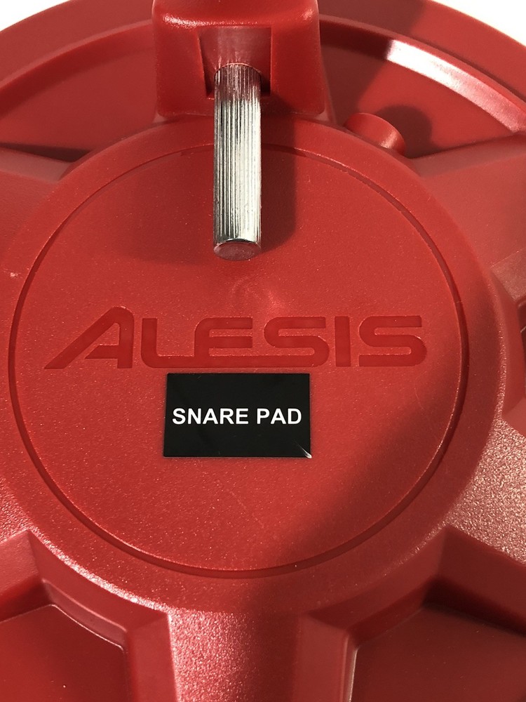 Alesis 8" Mesh Snare Drum Pad Black/Red Nitro Pad