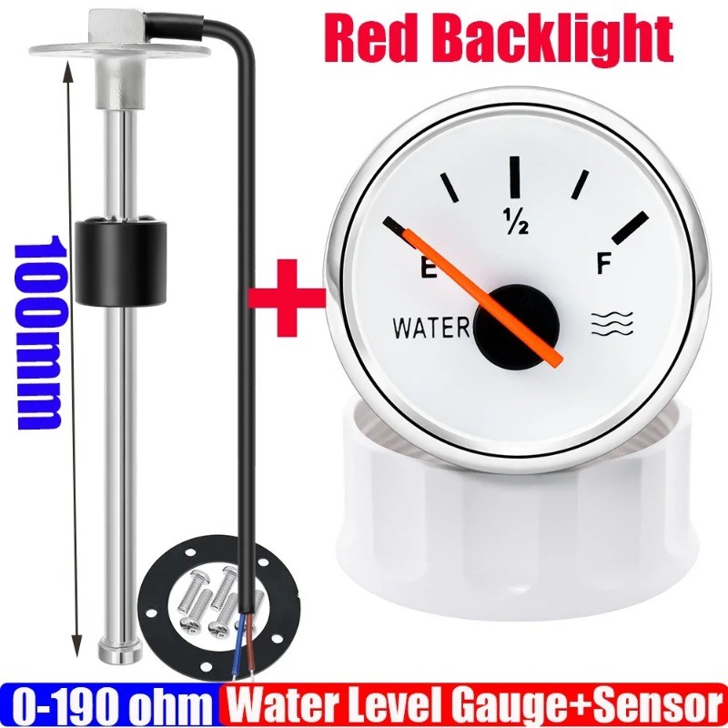 Water Float Sensor + Water Level Indicator, Water Tank, Meter, Display