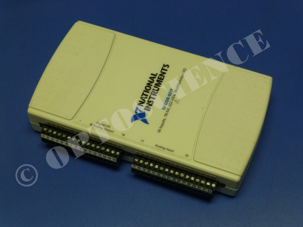 National Instruments USB-6211 Data Acquisition Device, NI DAQ, Multifunction