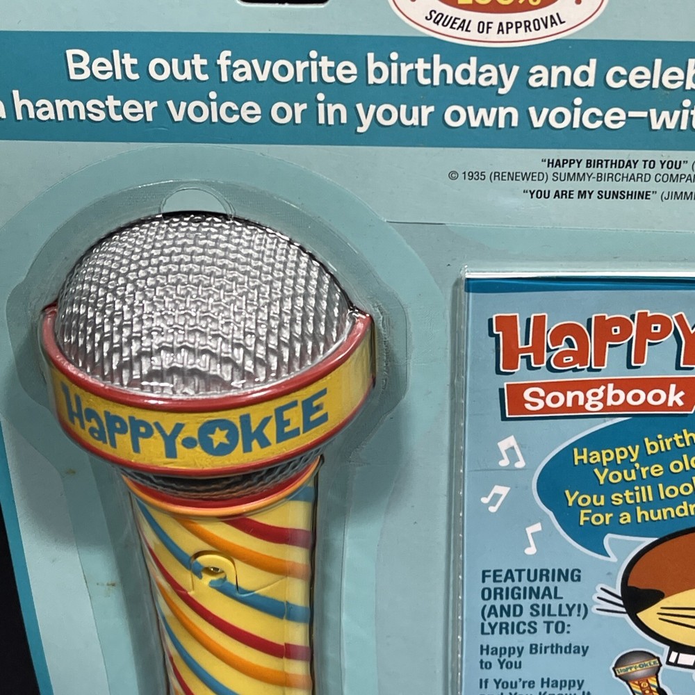 Hallmark Birthday Happy Okee Karaoke Microphone