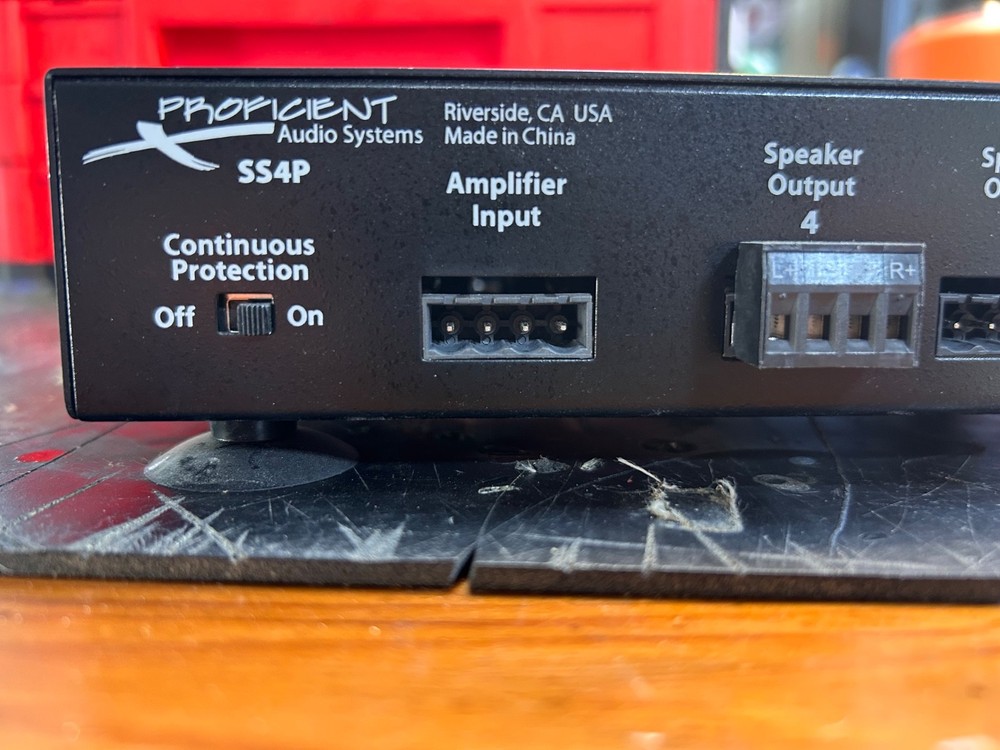 proficient audio systems SS4P 110v amplifier
