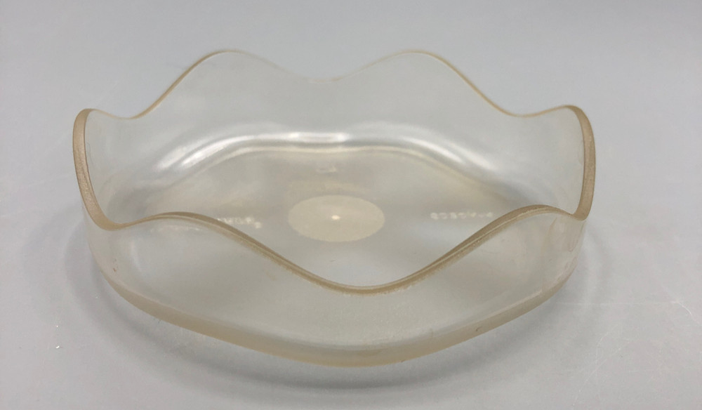 Tupperware Acrylic Coasters Sheerly Elegant Clear Set of 4