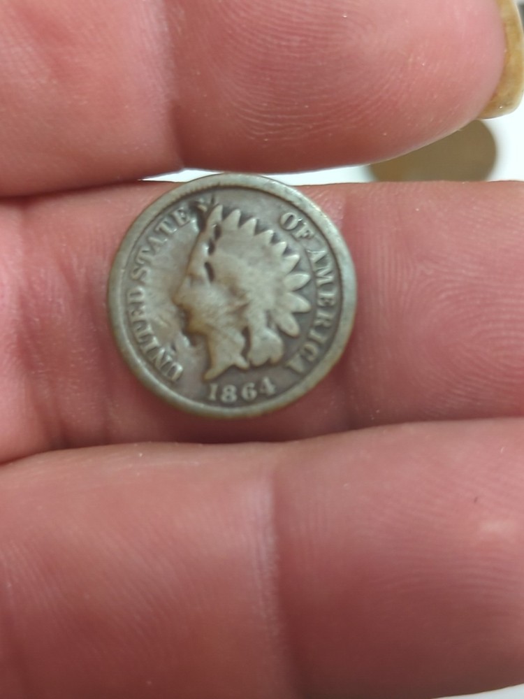 USA Indian Head Cent 1864 Bronze