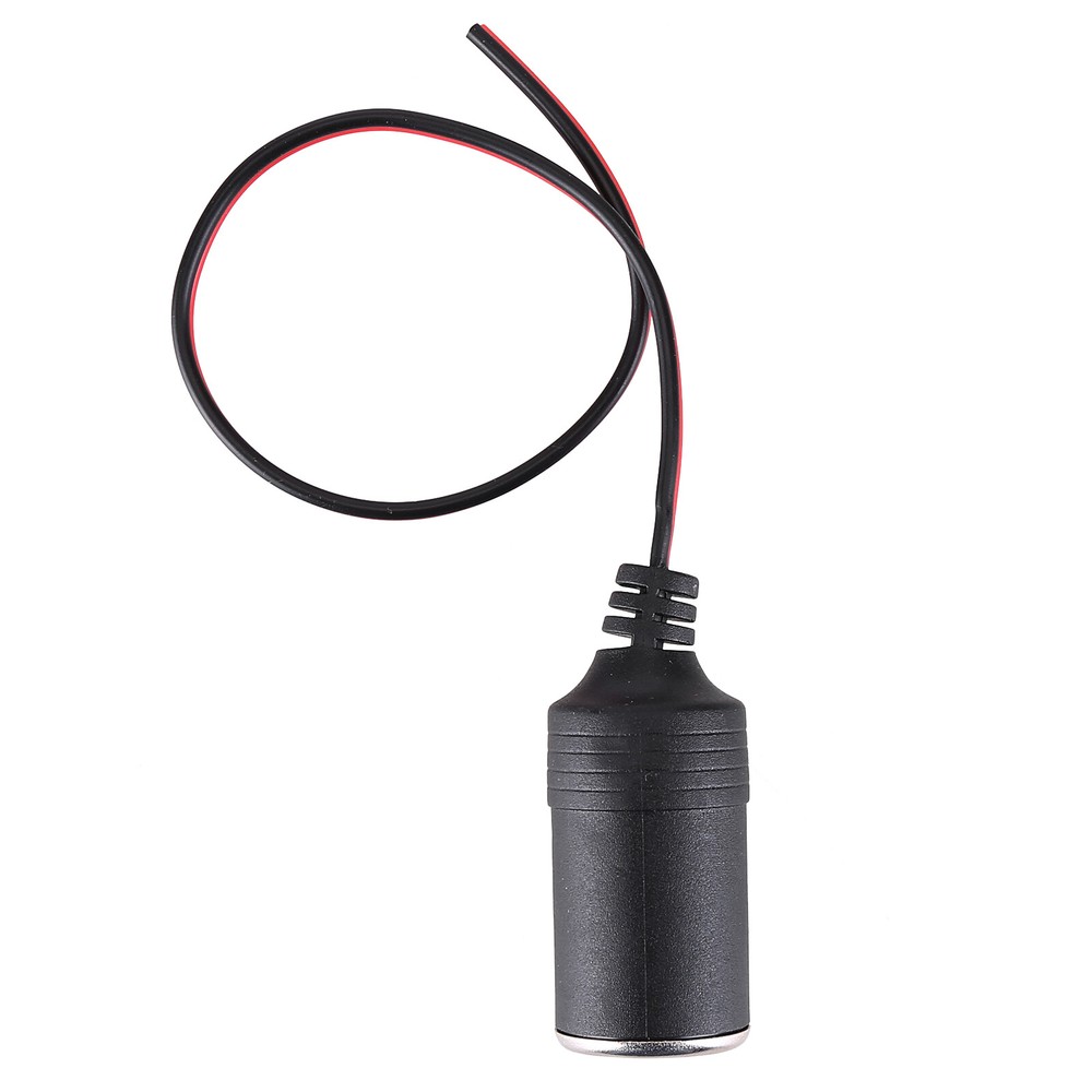 12-24V Power Plug Car Cigarette Female Socket Connector Lighter DC Adapter Cable