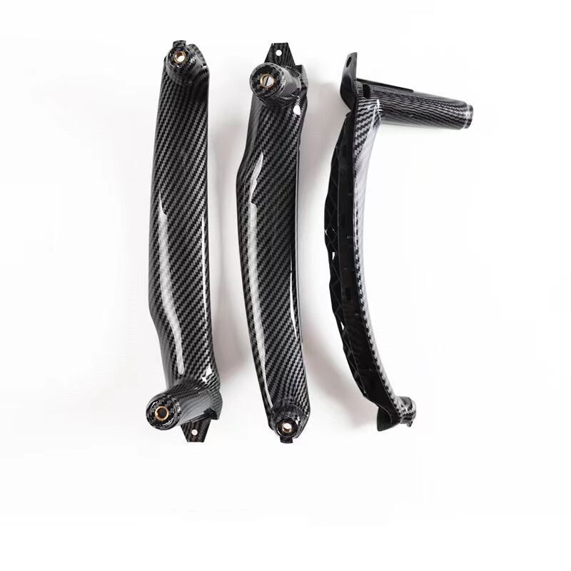 For BMW E70 X5 X6 2007-2014 3PCS Left Right Inner Door Handle Pull Trim Cover