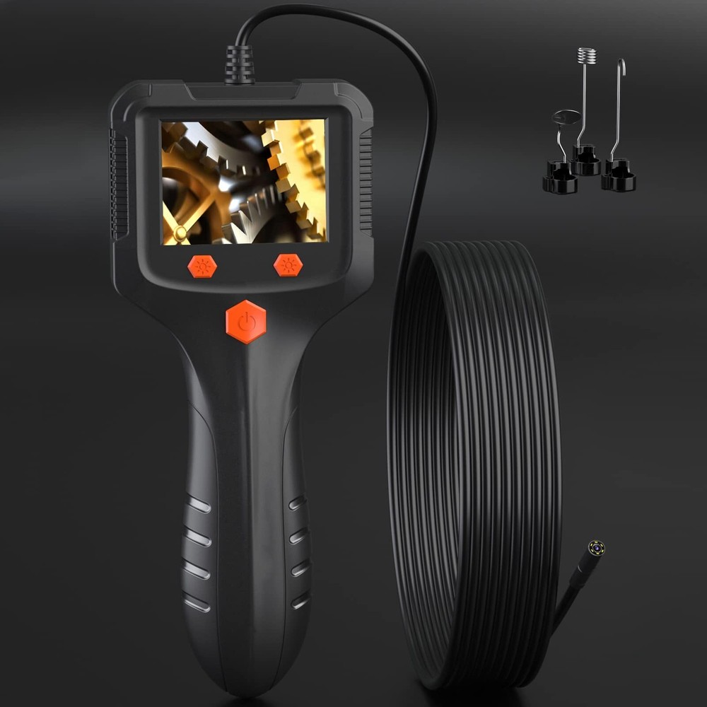 Daxiongmao Borescope, Endoscope Camera with Light, IP67 Waterproof Endoscope,...