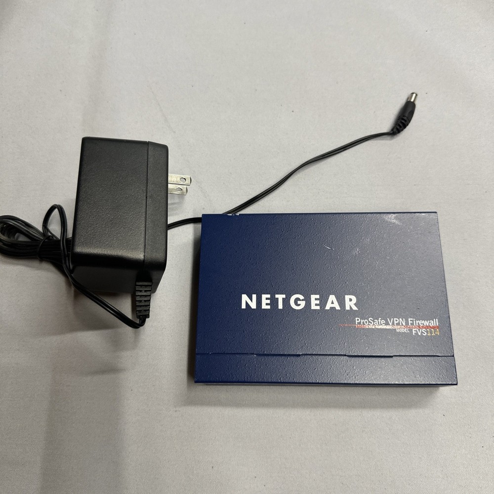 NETGEAR FVS114 ProSafe VPN Firewall Tested