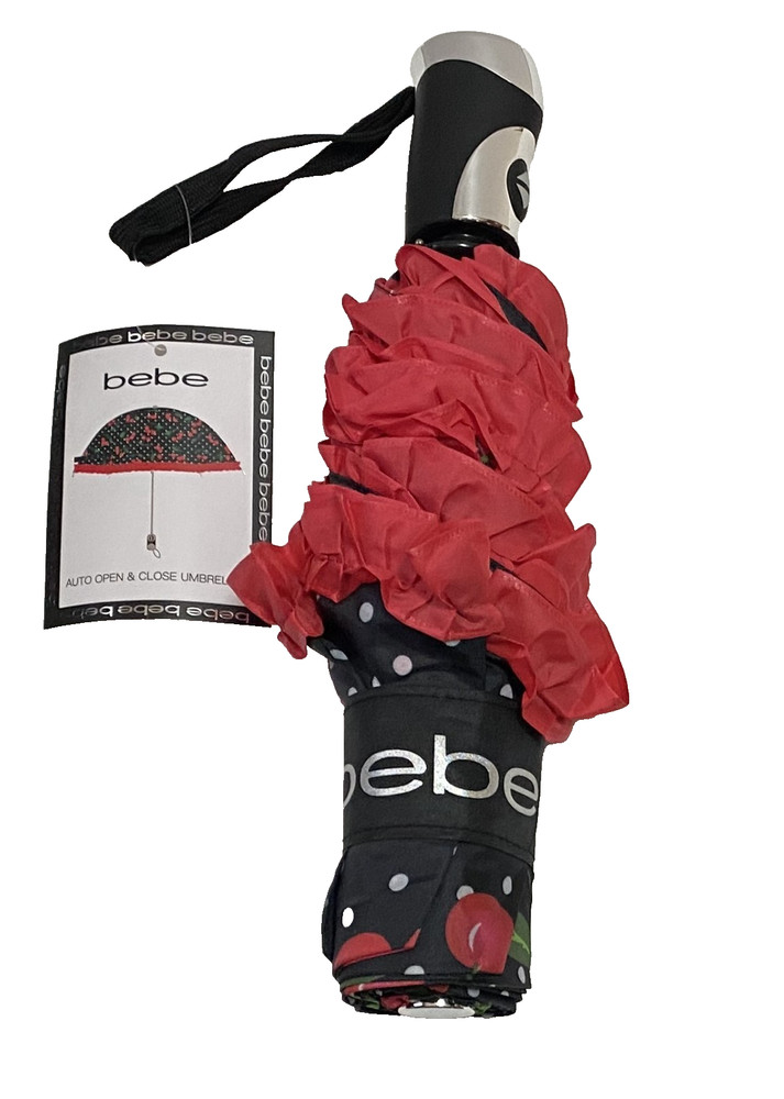 bebe Umbrella Auto Open & Close Lightweight Rain Sunshine