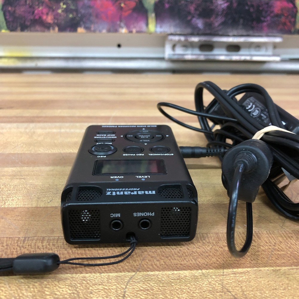 Marantz PMD620 Digital Handheld Recorder w/Power Adapter (WORKS)
