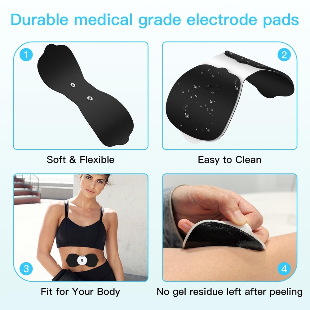 Tens Unit Wireless Electrode Pads, Replacement Electrode Pads with ... Fast Ship