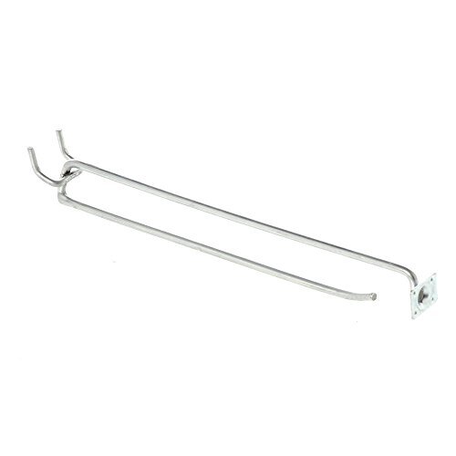 Trion Scanning Silver Wire Peg Hooks - 8"L