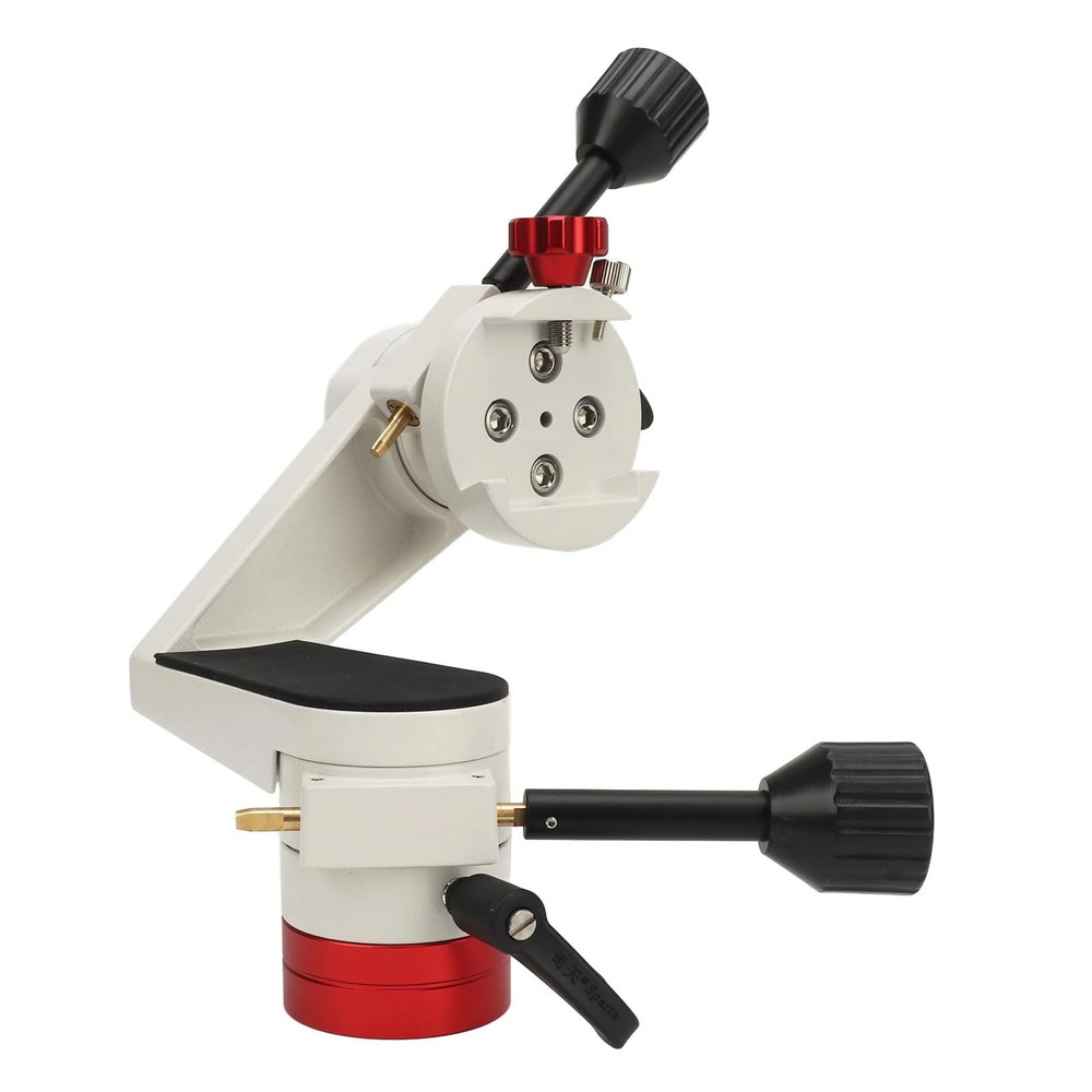 Professional Tripod Head-Dual Slow-Motion Axis for Precision Tracking &Alignment