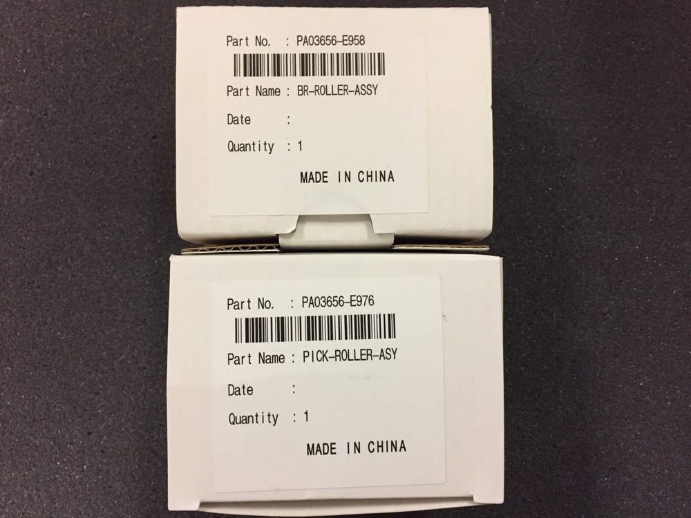 PA03656-E958 PA03656-E976 Brak & Pick Roller Kit For Fujitsu IX500