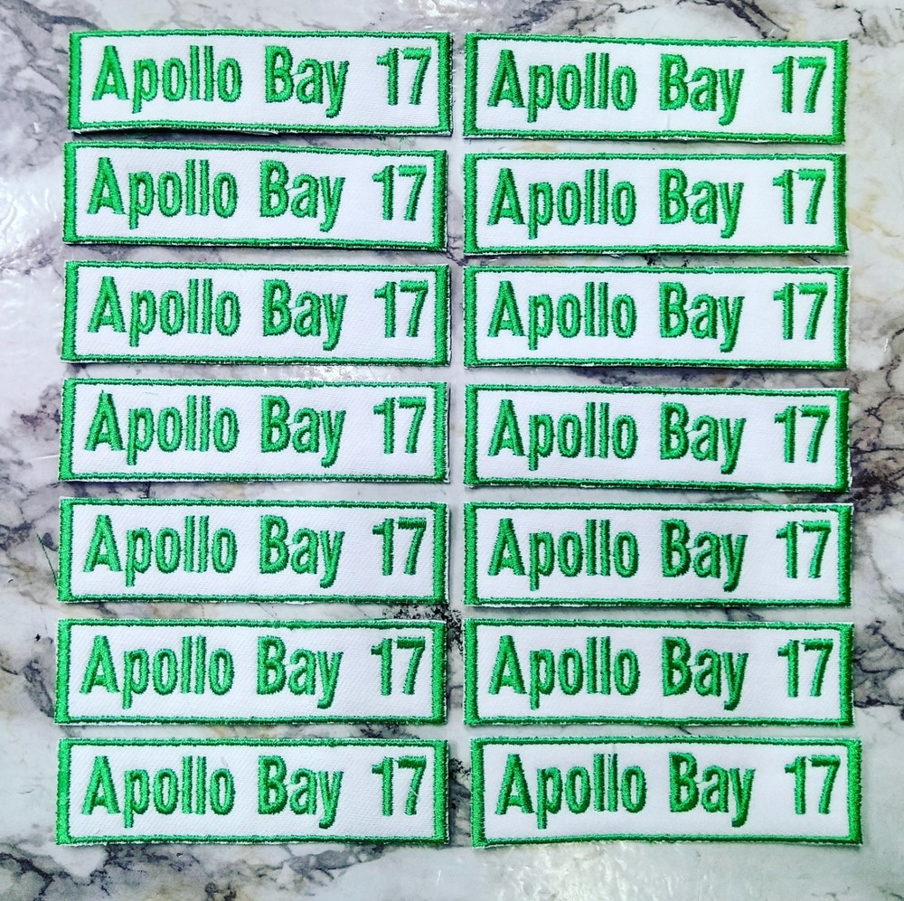 CUSTOM Name Patch | Sew on Embroidered Kids Patch | Dog Tag | Personalised Patch