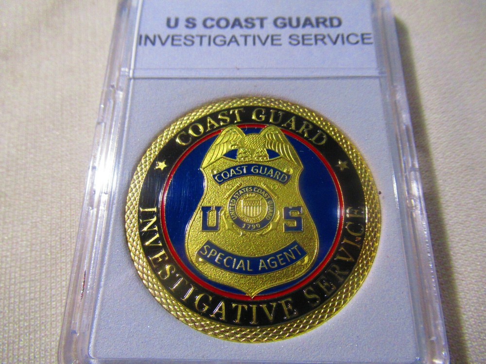 COAST GUARD INVESTIGATIVE SERVICE Challenge Coin