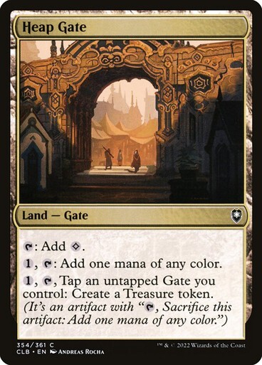 MTG Baldurs Gate Magic NM Heap Gate