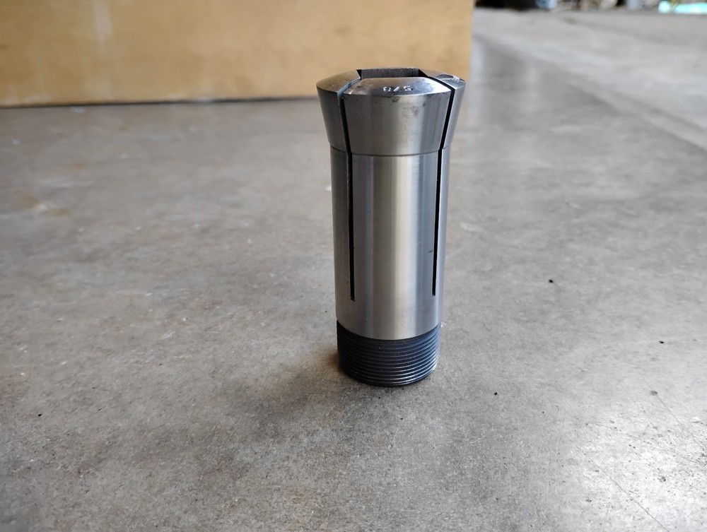 Hardinge 5C Collet 5/8” Square With Internal & External Threads