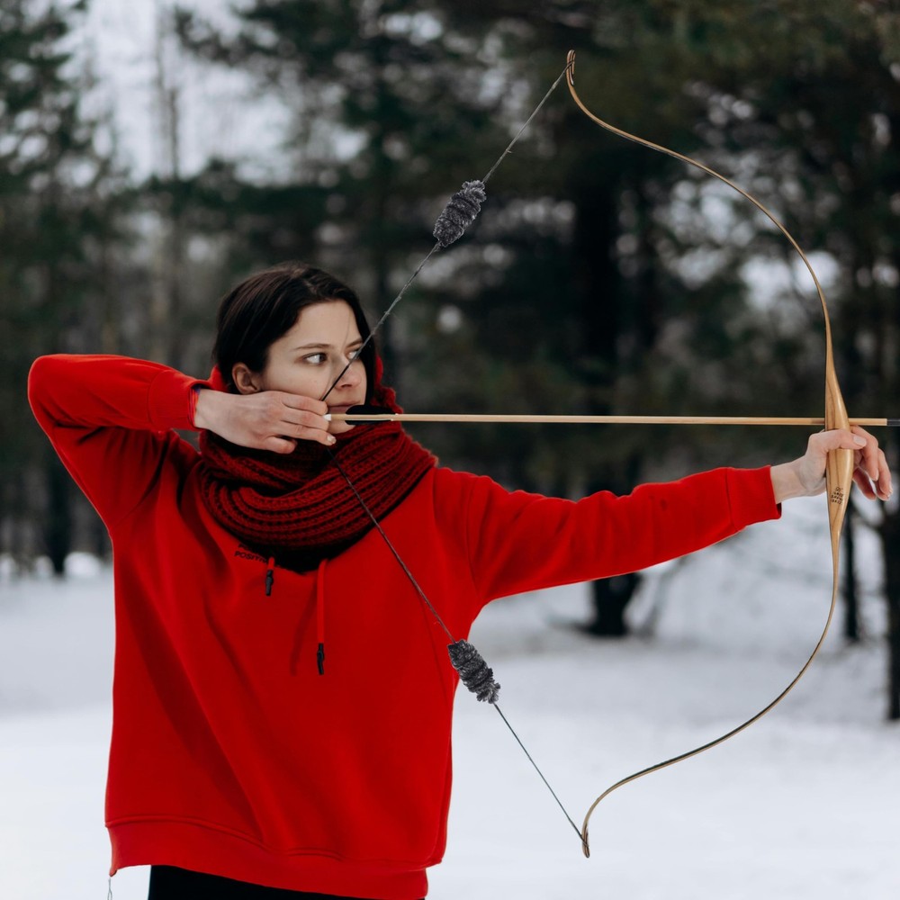 Archery Bow String Silencers - 2 Pair Rabbit Fur String Dampener & String Sep...