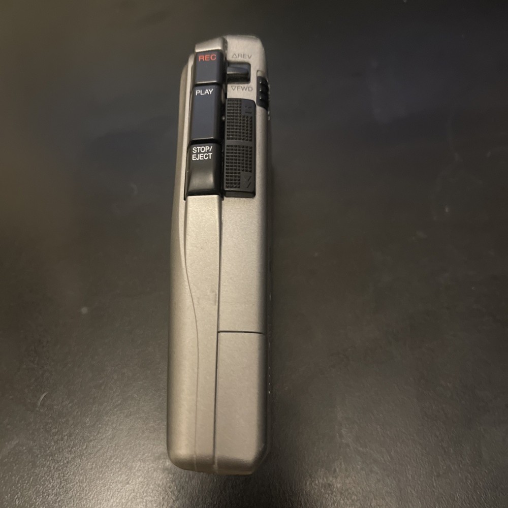 RadioShack Micro-43 Microcassette Recorder Model No. 14-1182 Gray Tested
