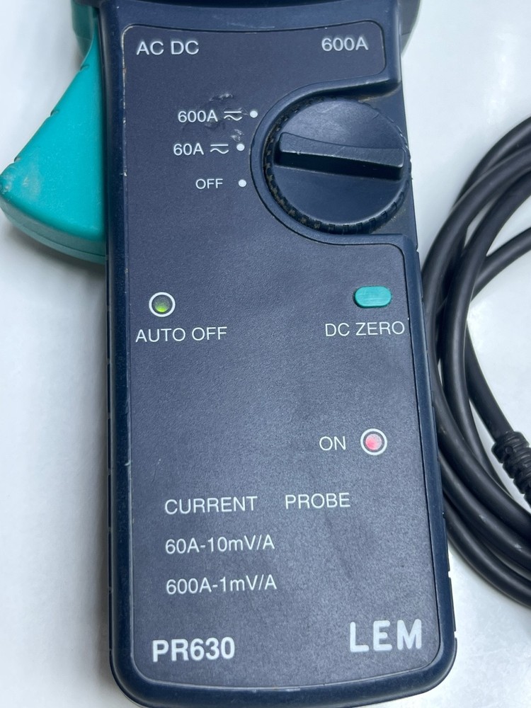 LEM PR630 OSCILLOSCOPE AC/DC CURRENT PROBE F