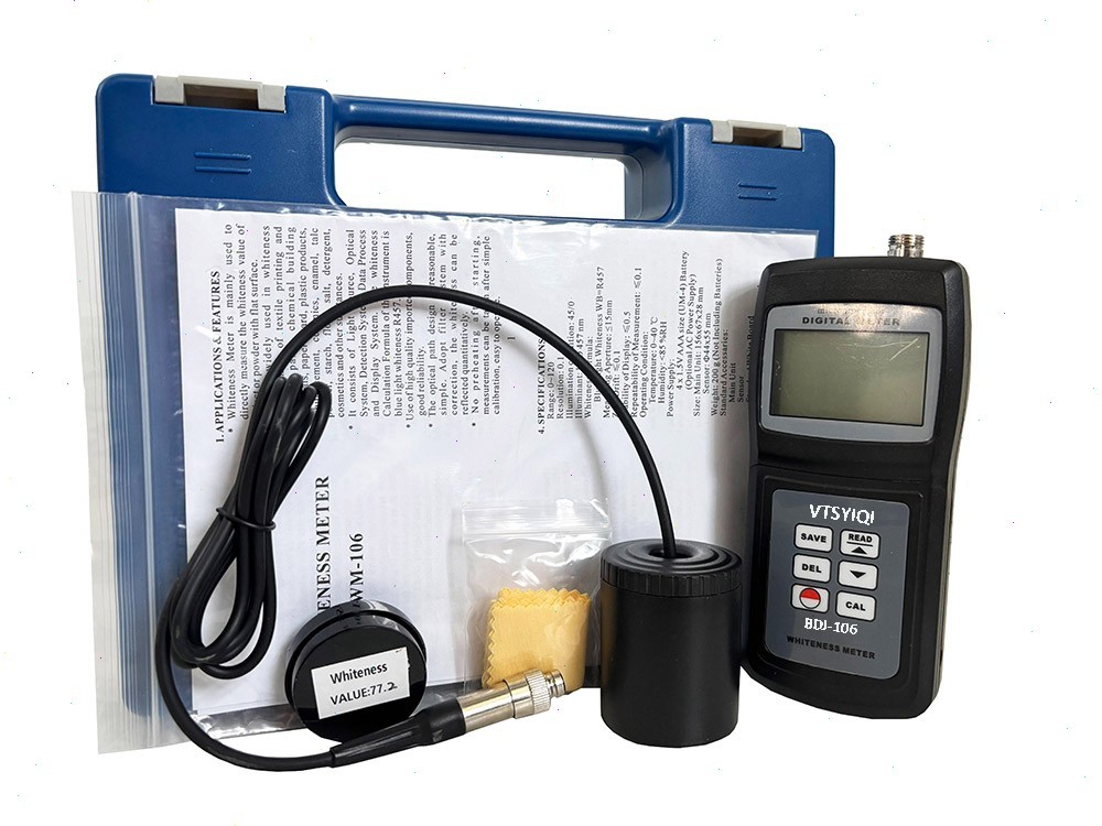 Laboratory Whiteness Meter with Range 0%~120% Resolution 0.1% for Textile Paint