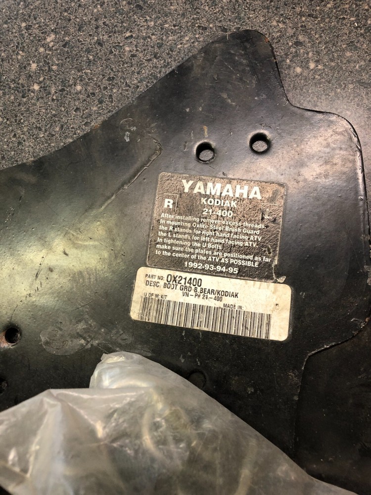 Oxlite CV & Boot Brush Guards Yamaha 21-400